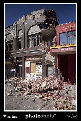 Gloucester St. Tulsi and Sampan restaurants damaged - one of the biggest disasters in town!