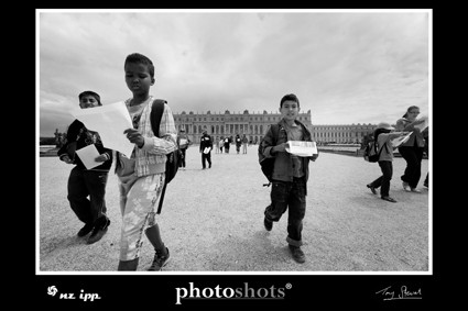 School children at Palace of Versailles.