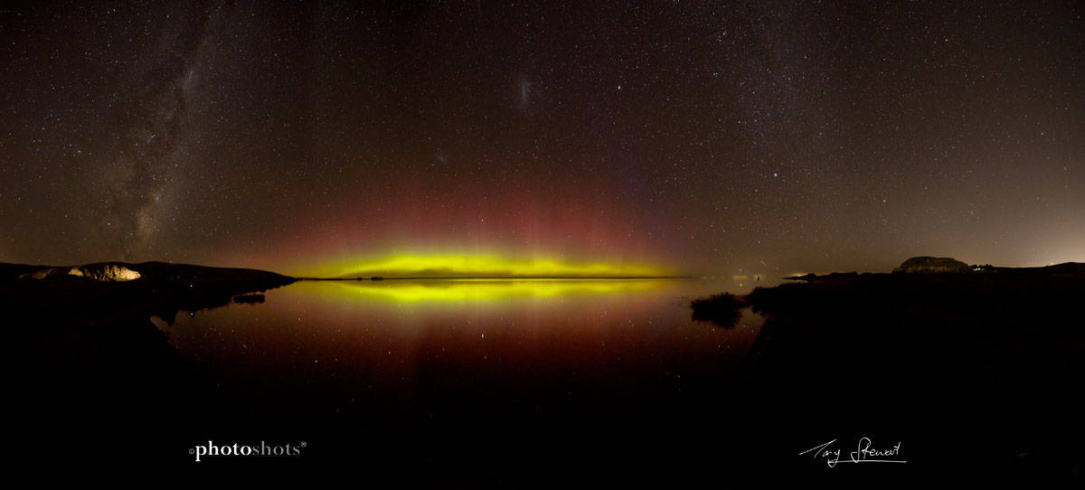 Aurora Australis Lake Ellesmere