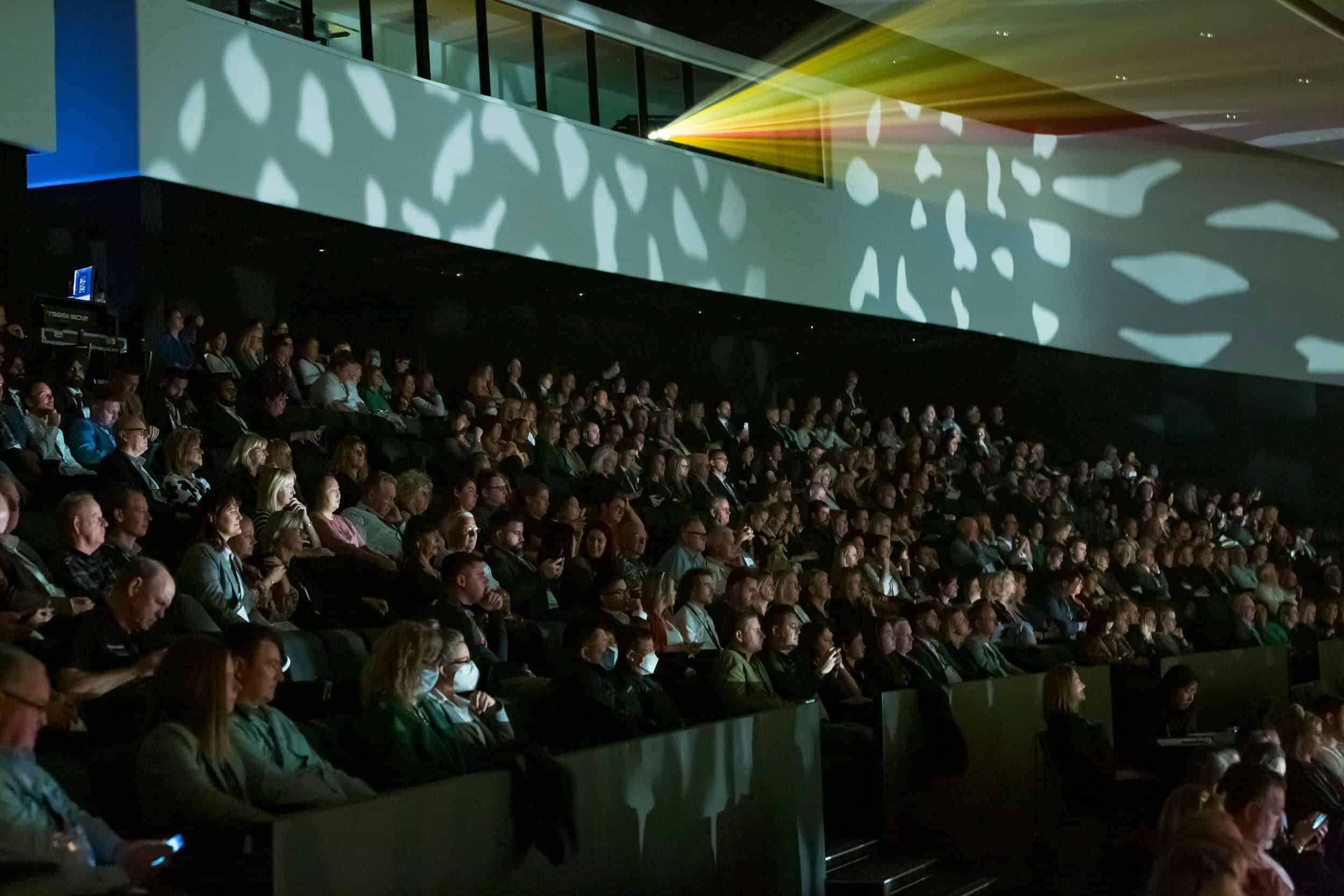 Delegates in main auditorium Te Pae Christchurch.