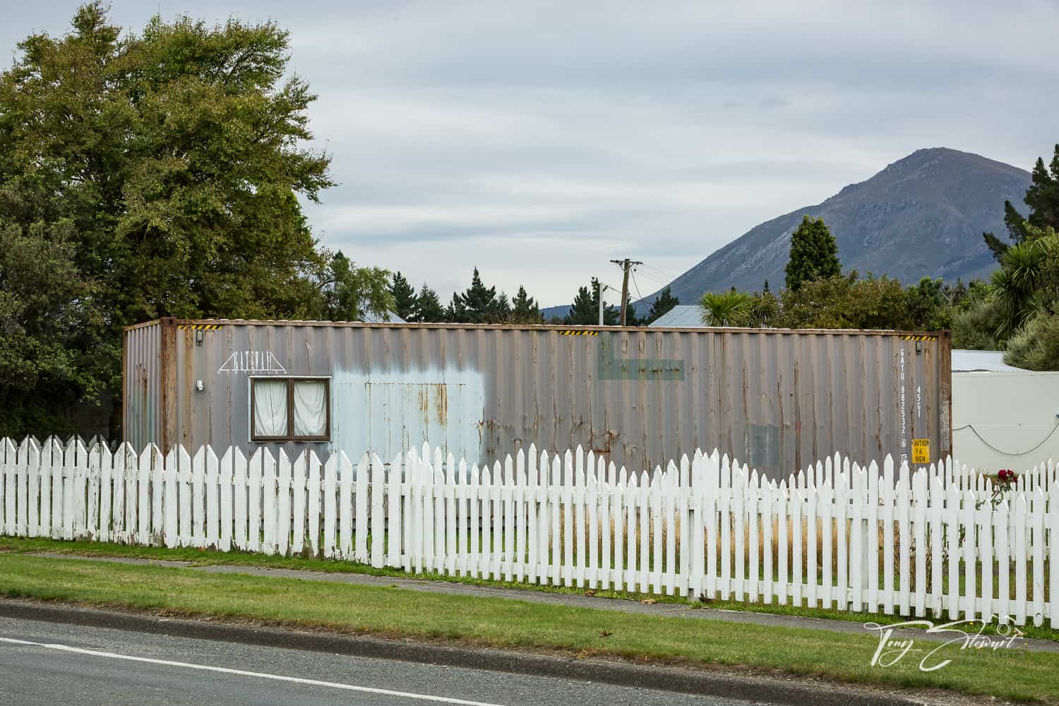 Picket fence house, living the suburban dream Southland.